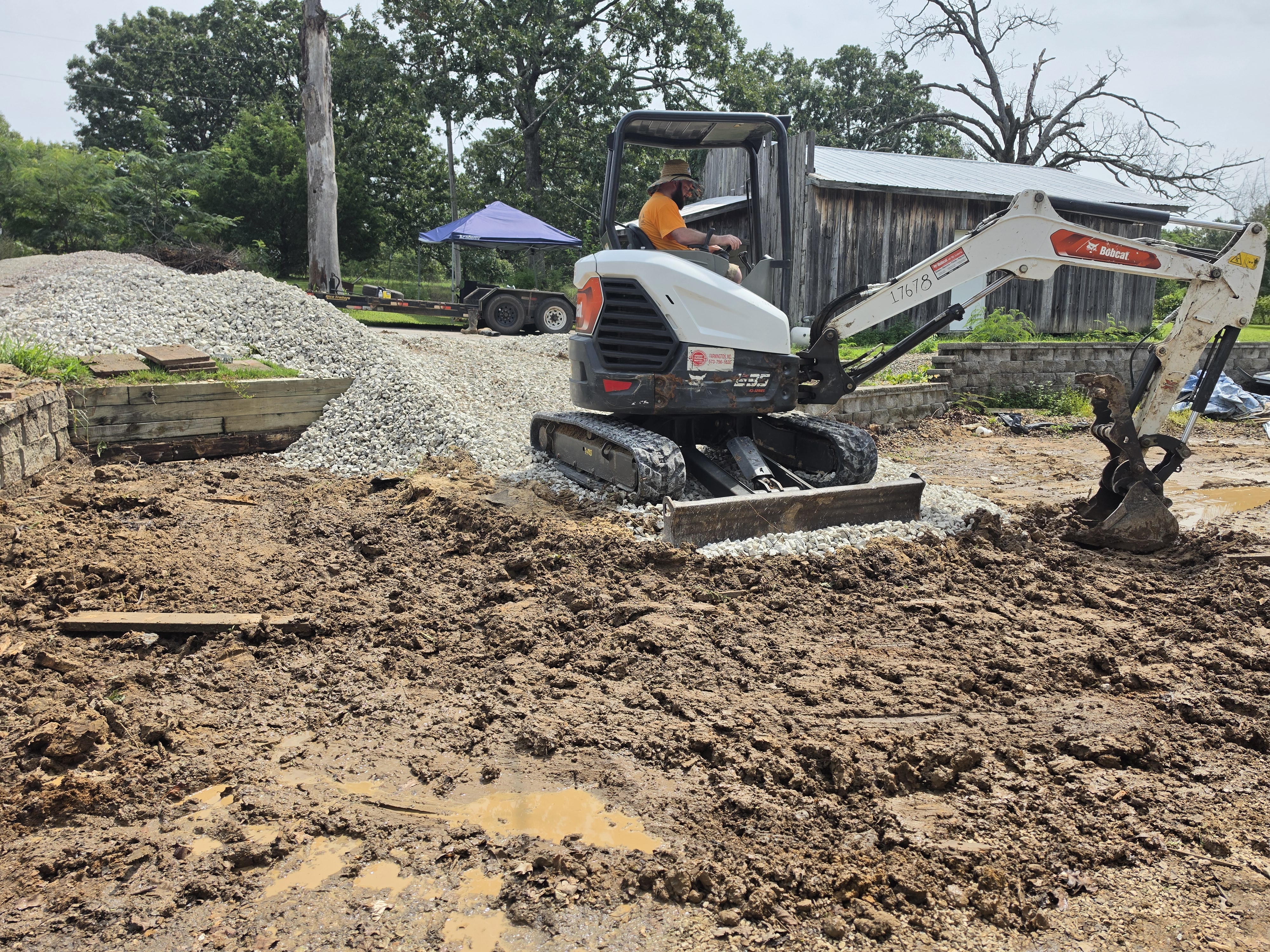 Atlas Landworks residential excavation project